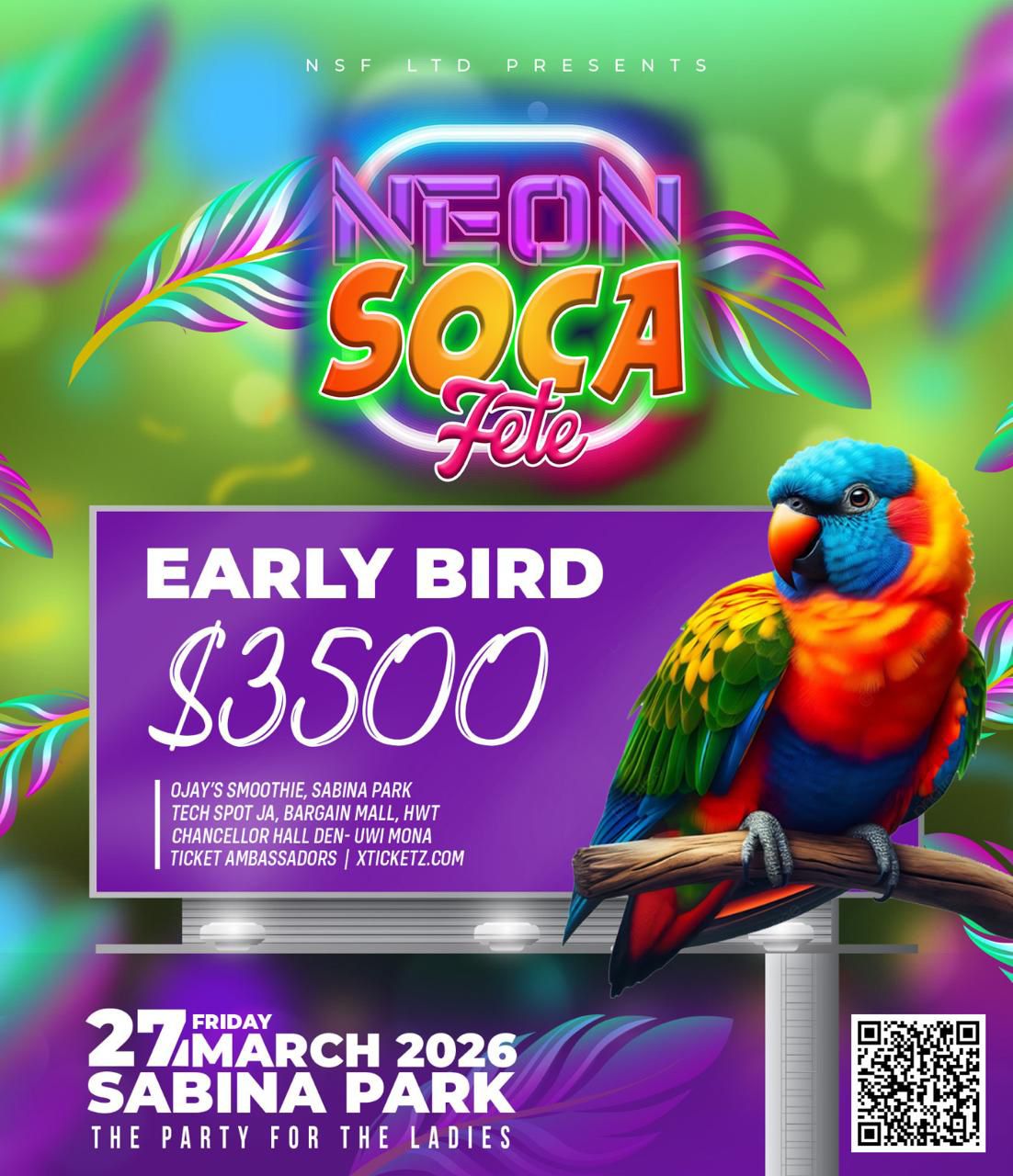 Neon Soca Fete